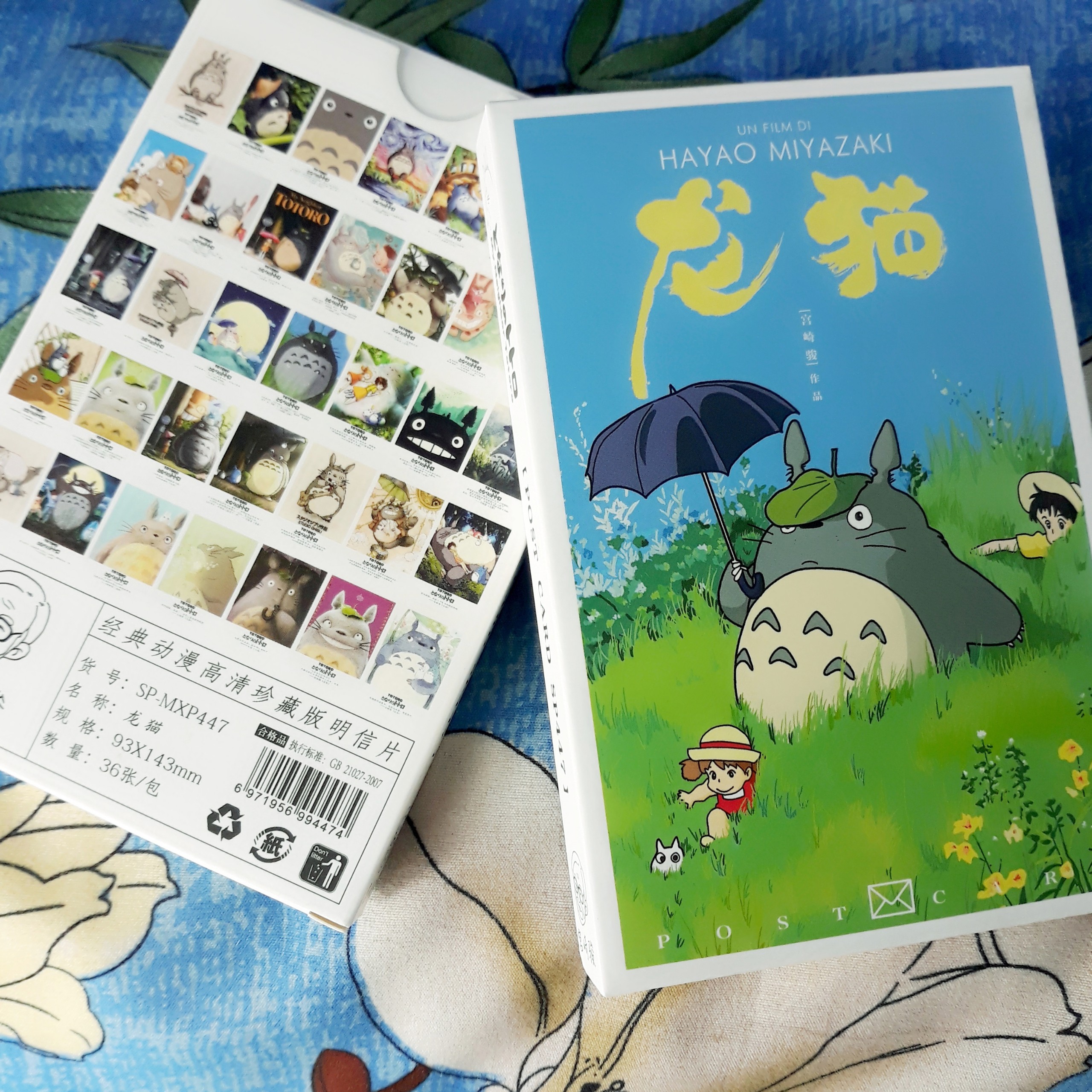 Hộp 36 Post Card Hình Totoro (9.3 x 14.3cm)