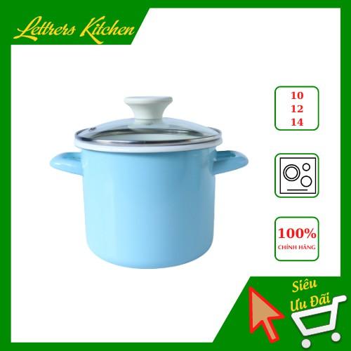 Nồi hầm tráng men nhập khẩu I LOVE KITCHEN 16cm, thiết trẻ trung, nhẹ nhàng và tinh tế