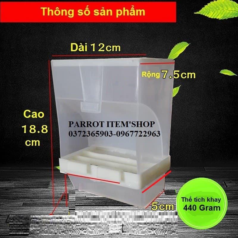 khay ăn chống vảy nhập khẩu 1 ngăn (400 gr)