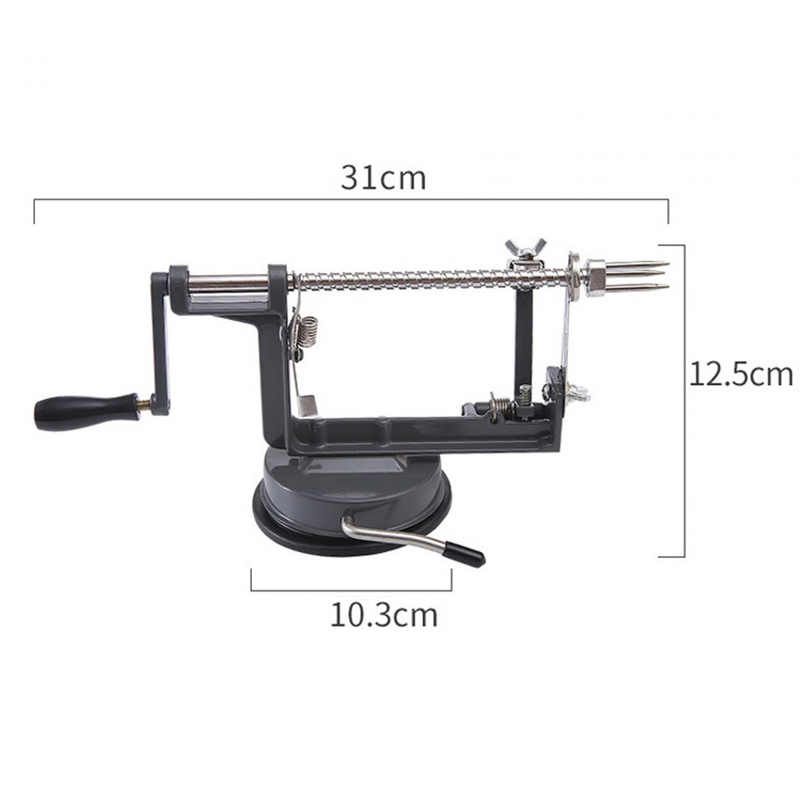 Fruit Peeling, Slicer and Corer Strong Scution Fruit Slicing Machine for Shop