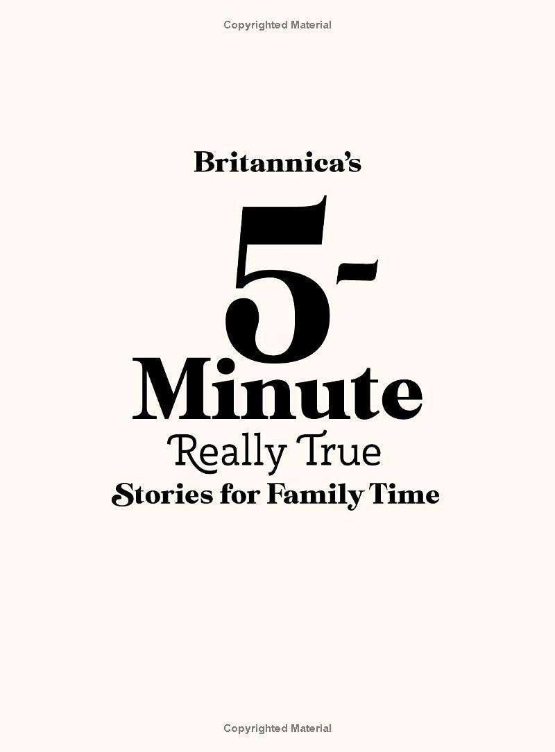 Britannica's 5-Minute Really True Stories For Family Time