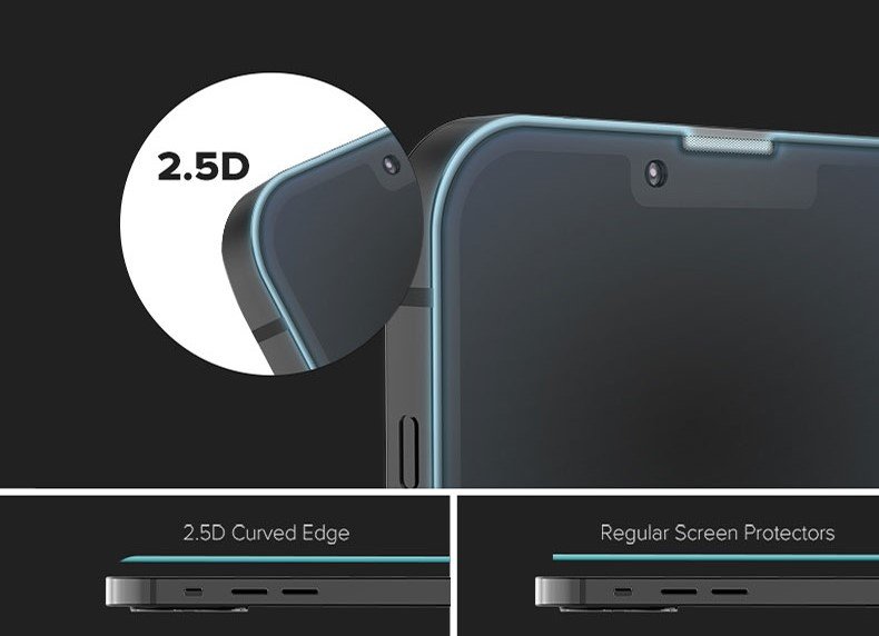 Miếng Dán Cường Lực JCPAL Preserver 2.5D Dành Cho iPhone 13ProMax-13Pro-13-13Mini - Hàng Chính Hãng