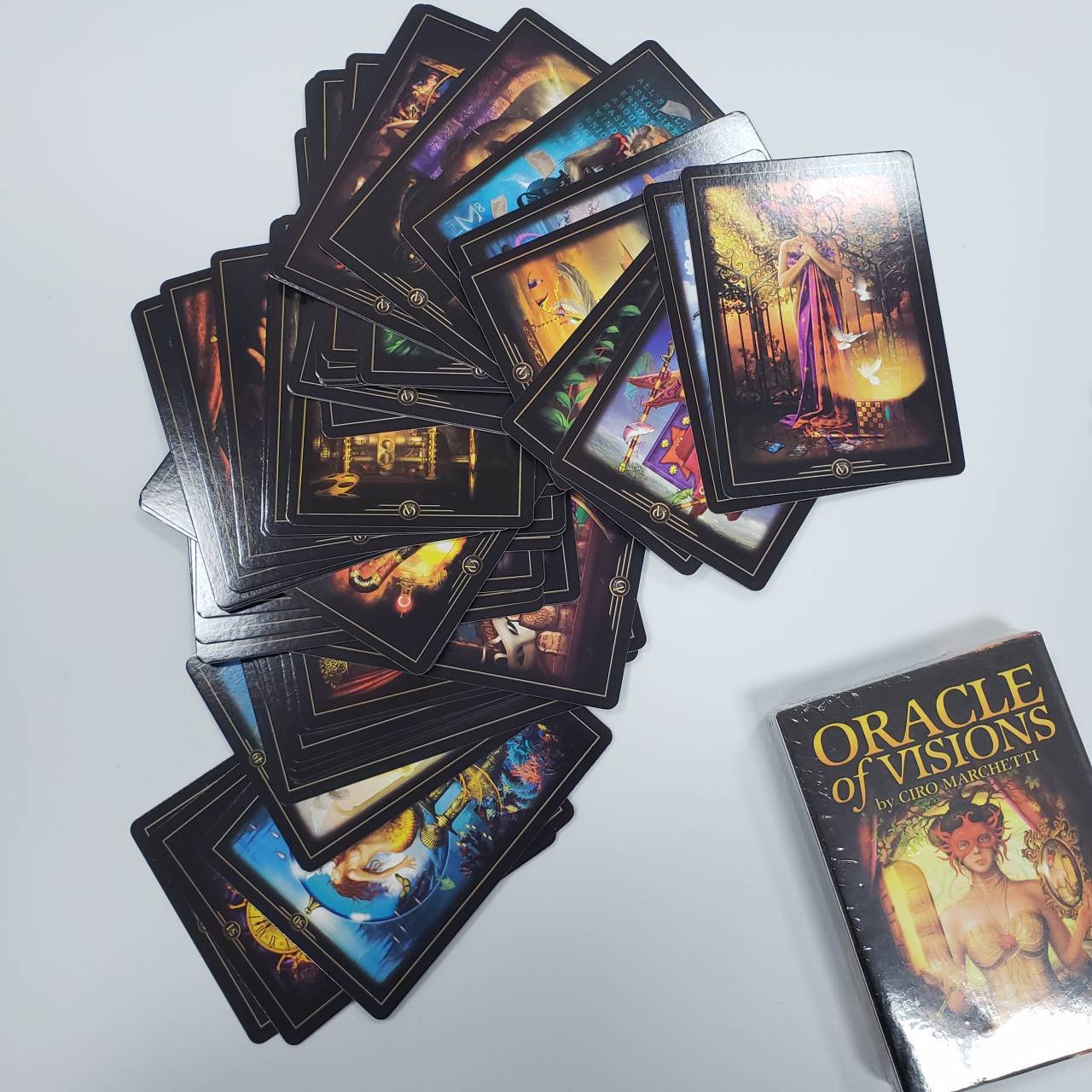 Bộ Bài Bói Tarot Oracle of Visions Card Deck Cao Cấp Đẹp
