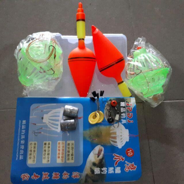 Lưỡi câu lăng xê bom mè bộ 2 cái