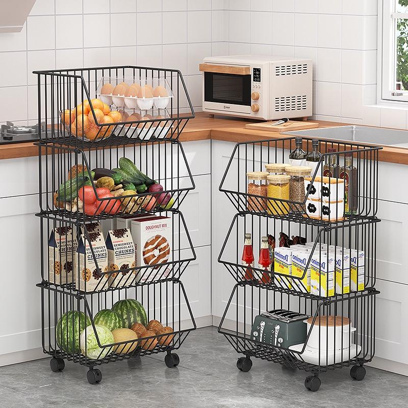 Kệ Để Đồ Nhà Bếp, Lò Vi Sóng, Nồi Cơm Điện.... , Mẫu Kệ CAO CẤP, Có Bánh Xe, Sơn Đen CHỐNG HAN GỈ, được ưa chuộng