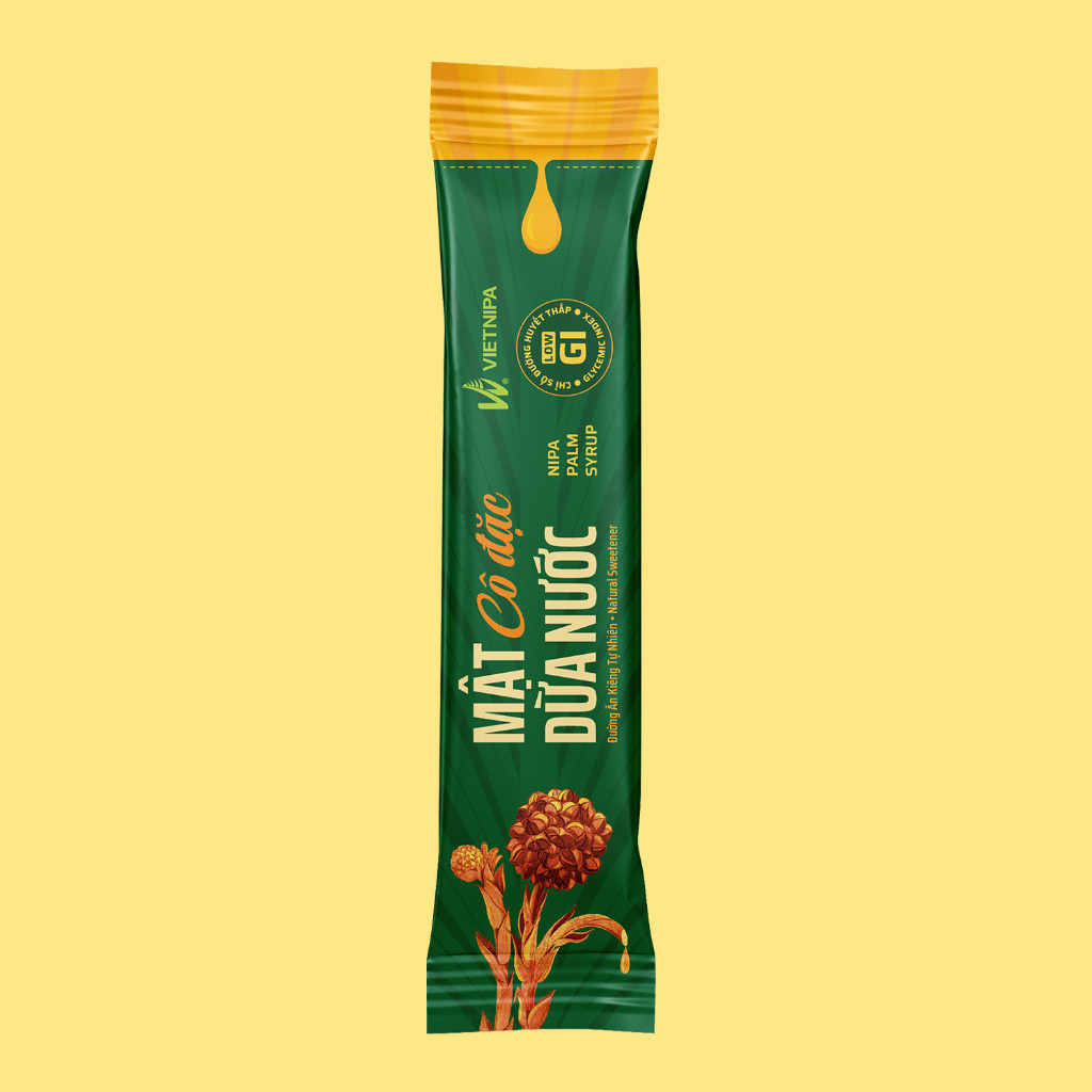 Mật Dừa Nước Vietnipa 480g - Thực Phẩm Bổ Sung Dinh Dưỡng Cho Cả Gia Đình, Người Tiểu Đường, Ăn Kiêng, Ăn Chay, Hàm Lượng Vitamin Và Muối Khoáng Cao