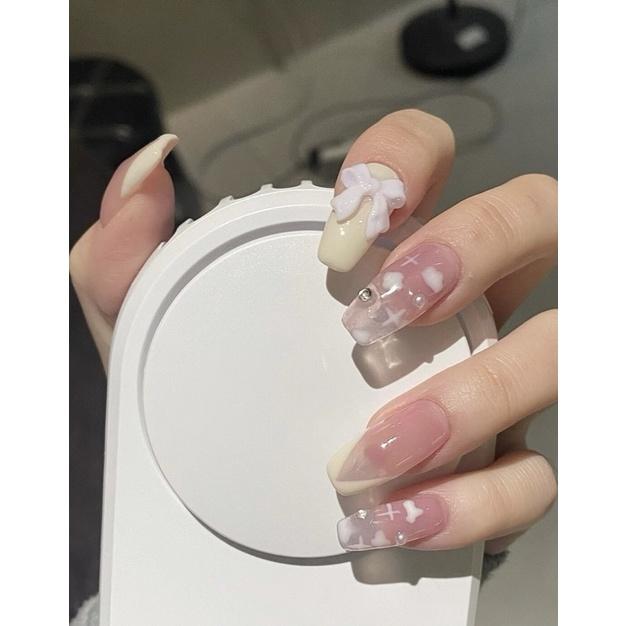 móng dán (nailbox) thiết kế cao cấp tone thạch