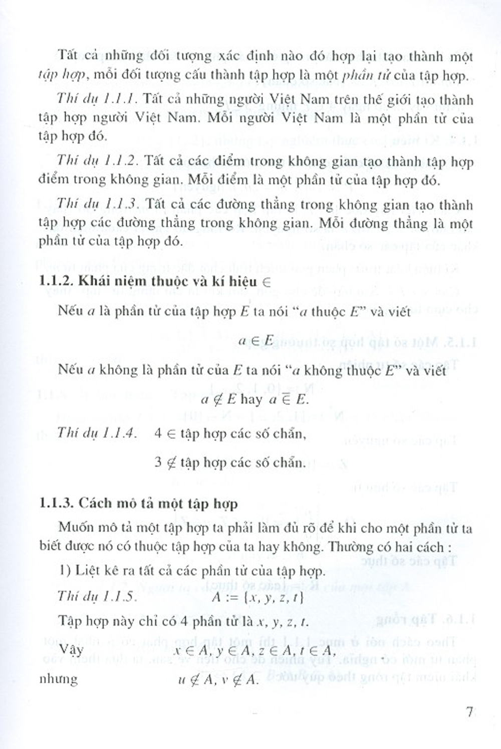 Toán Học Cao Cấp - Tập 1 - Đại Số Và Hình Học Giải Tích