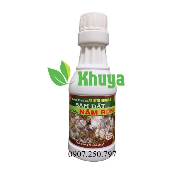 Phân bón lá NPK sinh học Sâm Đất Siêu dưỡng Nấm Rơm 240ml