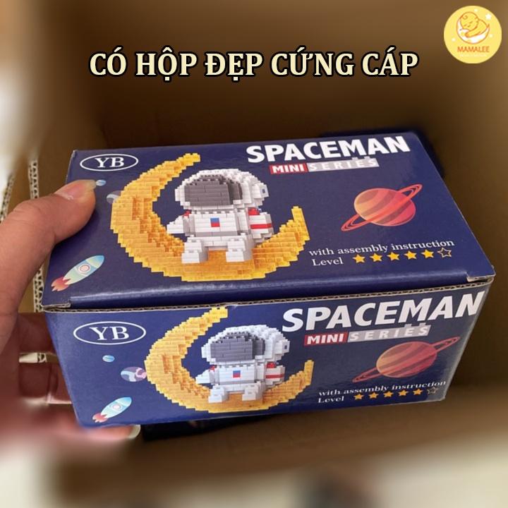 Lego 3D Phi Hành Gia Có Đèn Phát Sáng - Đồ Chơi Lắp Ráp Mô Hình Vũ Trụ