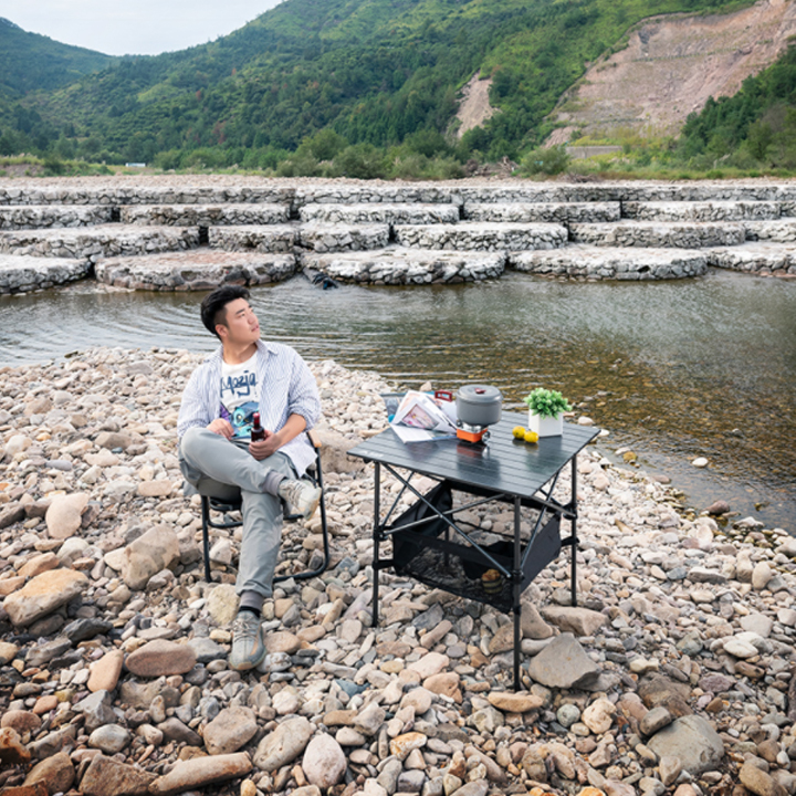 Bàn Xếp Gấp Gọn Du Lịch Và Dã Ngoại Dễ Mang Theo Khi Đi Cắm Trại Picnic Ăn Uống Cùng Gia Đình - Hàng Chính Hãng