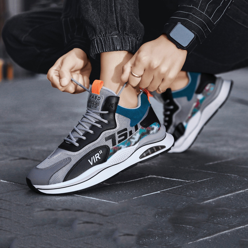 Giày Thể Thao Nam Đế Cao Cổ Lửng TT13 Fashion