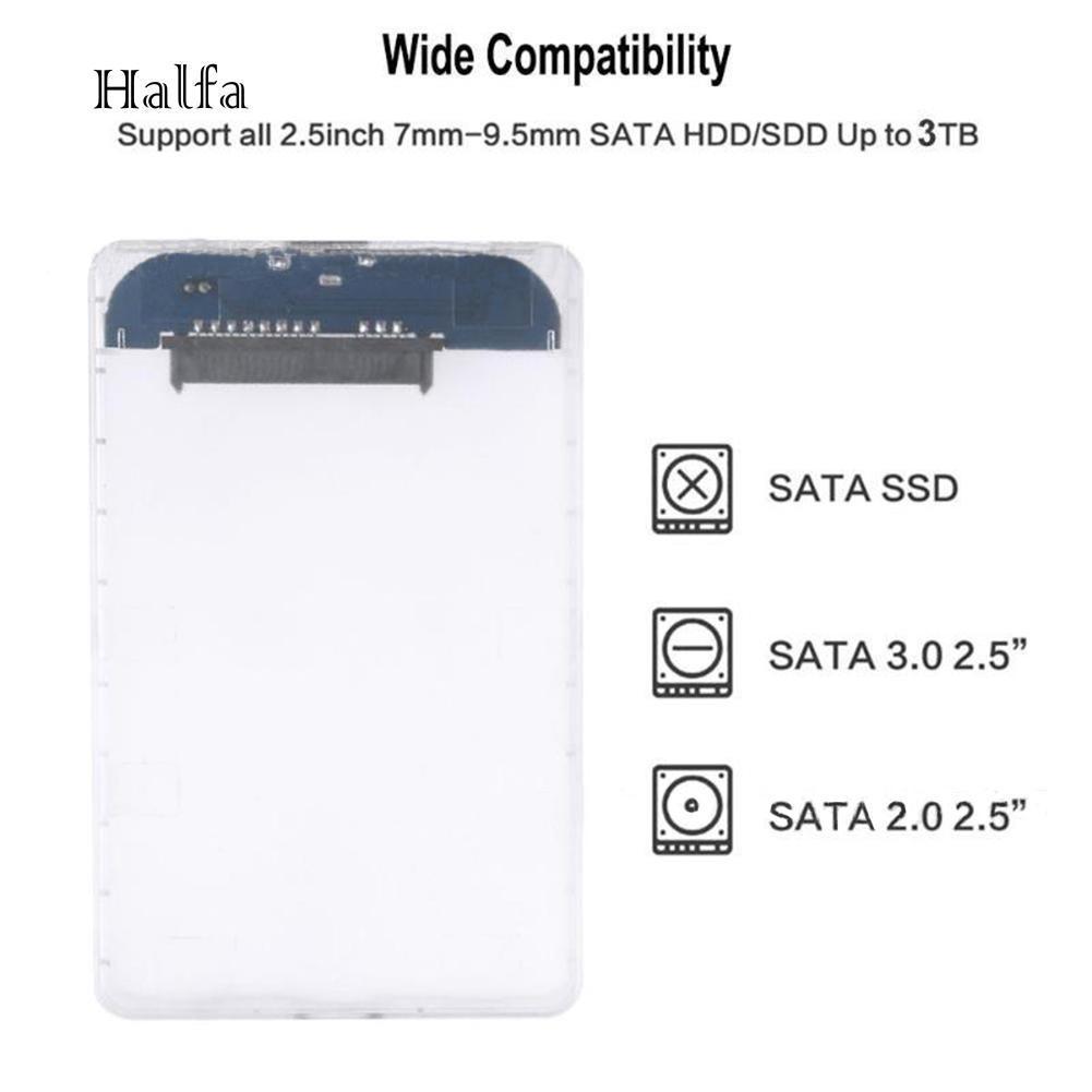 Bộ Đế Gắn Ổ Cứng Ngoài 2.5 Inch Usb 3.0 Sata Hdd Chuyên Dụng