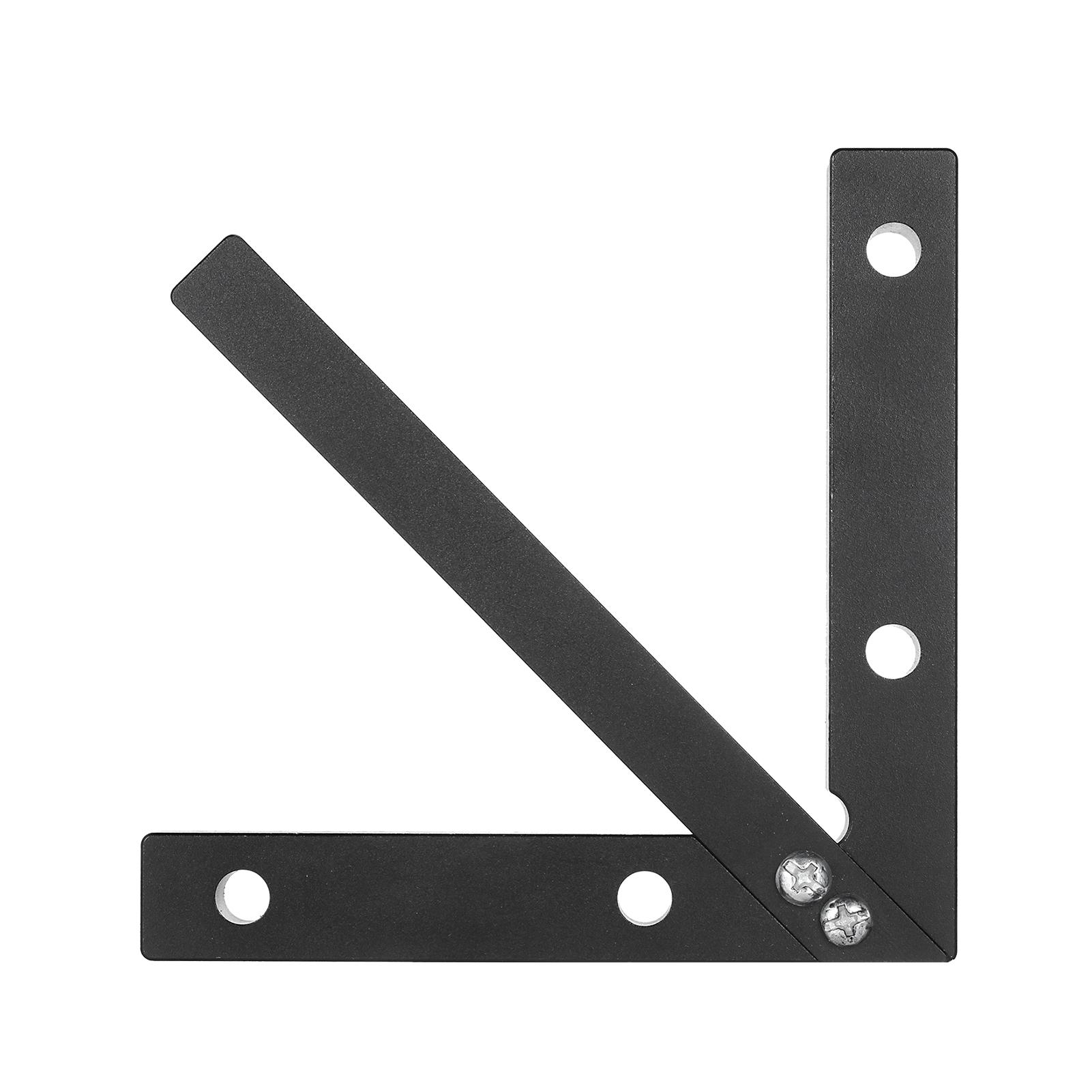 Center Finder Square Center Scribe Measuring Tool 45/90 Degree Right Angle Line Gauge Carpenter Ruler Aluminium Alloy