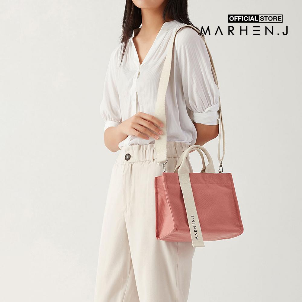 Marhen.J - Túi đeo vai chữ nhật vải bố Rico Mini MJ19BRCOMN-PK