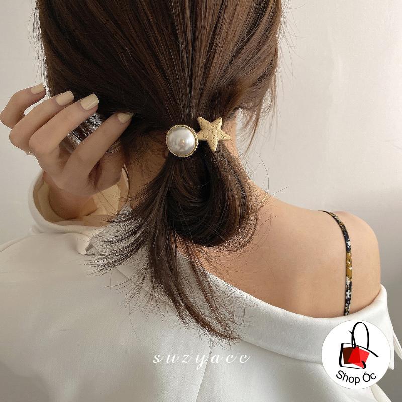 DÂY BUỘC TÓC ĐÁ HÌNH HOA SAO SANG CHẢNH CHO BẠN GÁI B03