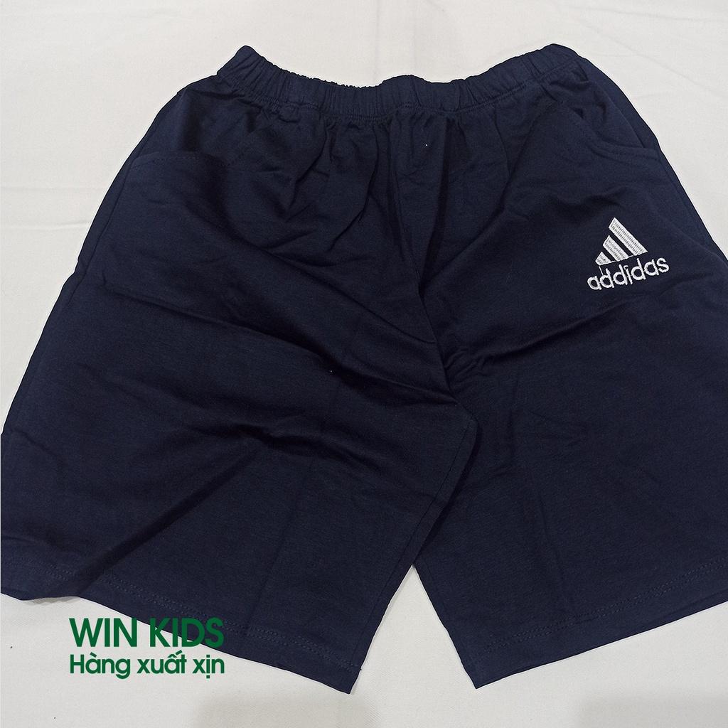 Q011 - Quần short bé trai size đại Adidas, quần đùi cho bé trai 14 đến 18 tuổi xuất xịn