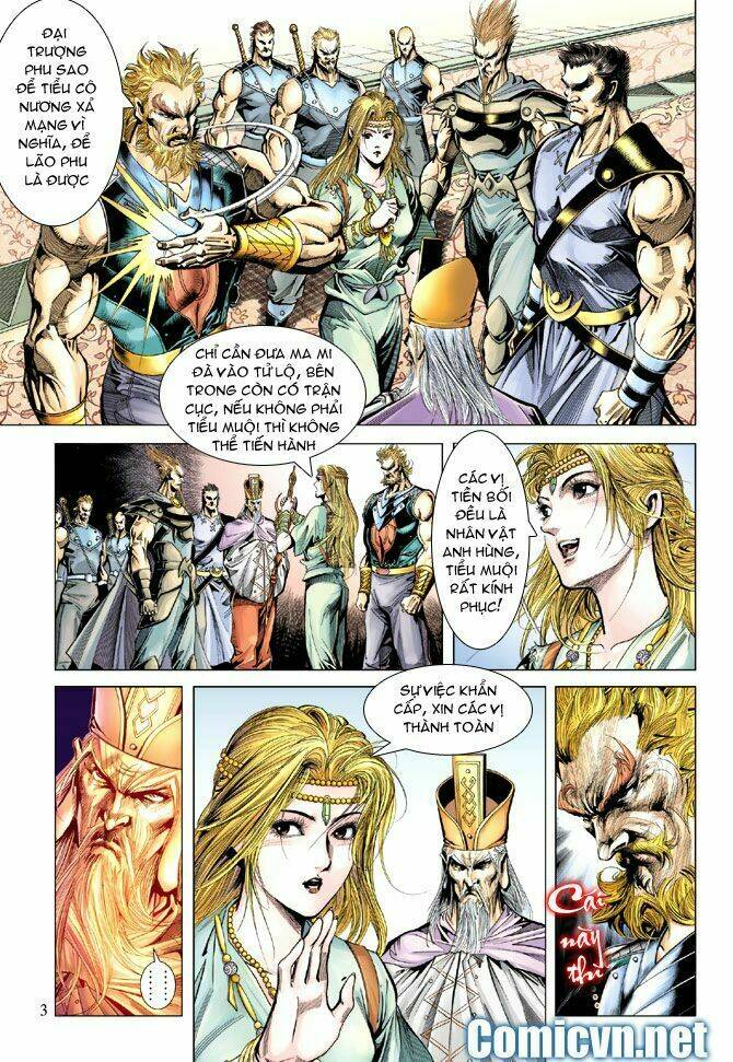 thiên tử truyền kỳ 5 - như lai thần chưởng chapter 104 34