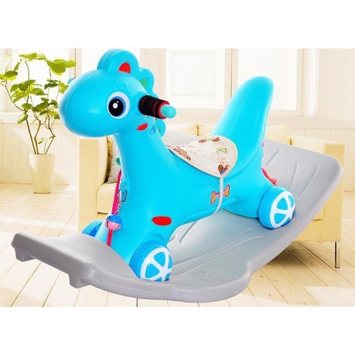 Ngựa Bập Bênh, Xe Ngựa Chòi Chân Tiện Lợi Cho Bé