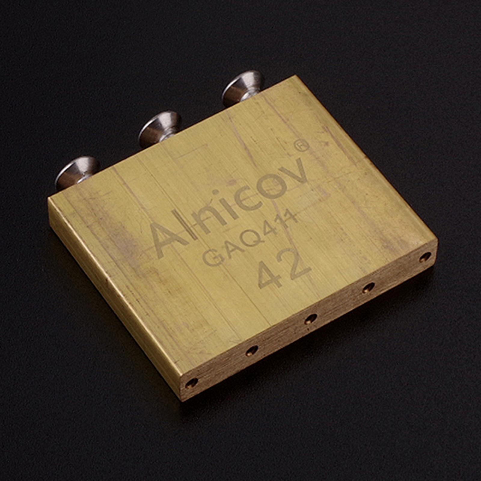 Hand-made Electric Guitar Tremolo System Bridge Brass Block
