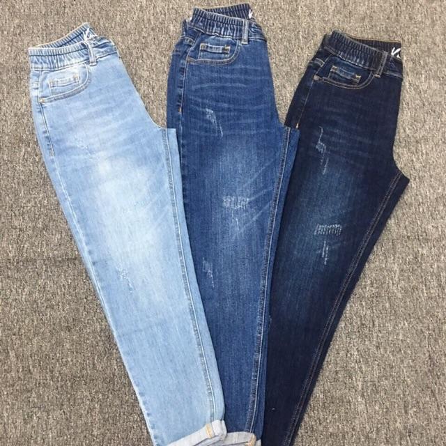 QUẦN BAGGY XƯỚC 9 tấc LƯNG THUN KIỂU