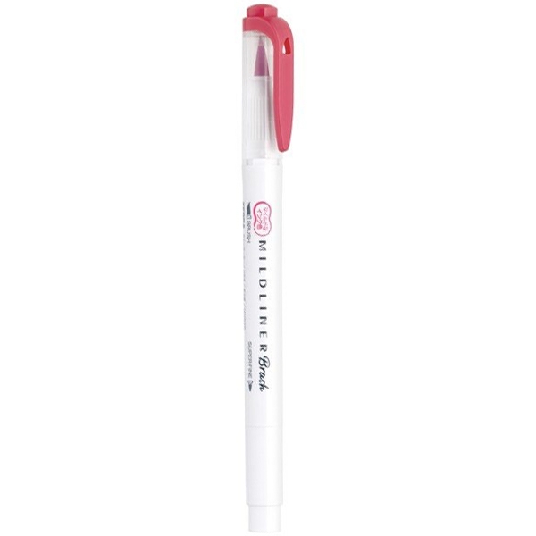 Viết Cọ Nhật Mildliner - Zebra WFT8-MR - Mild Red