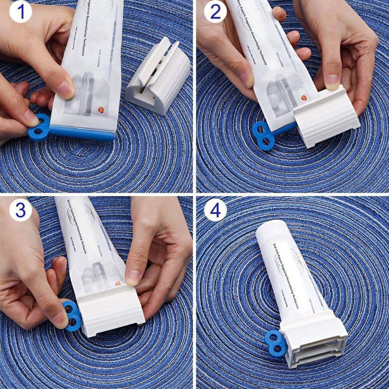 DỤNG CỤ KẸP NẶN KEM ĐÁNH RĂNG MẪU MỚI CHẤT LIỆU NHỰA CỨNG