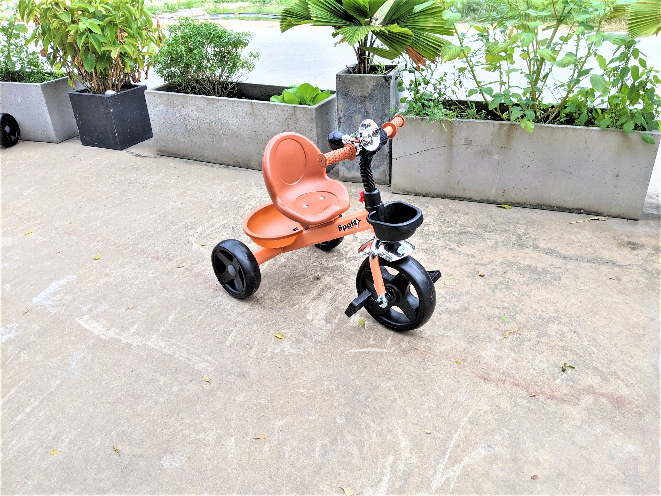 Xe ba bánh cho trẻ Broller BABY PLAZA XD3-902