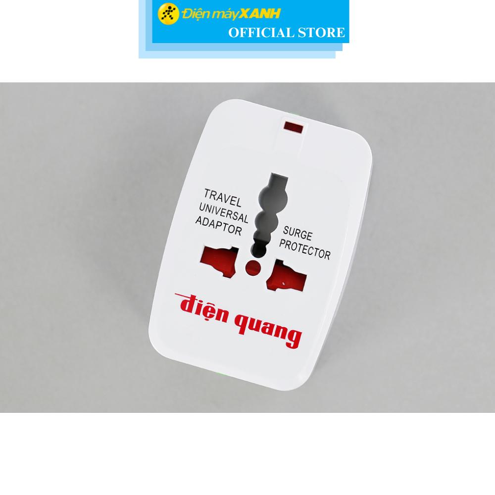 Adapter du lịch Điện Quang TV-01 - Hàng Chính Hãng