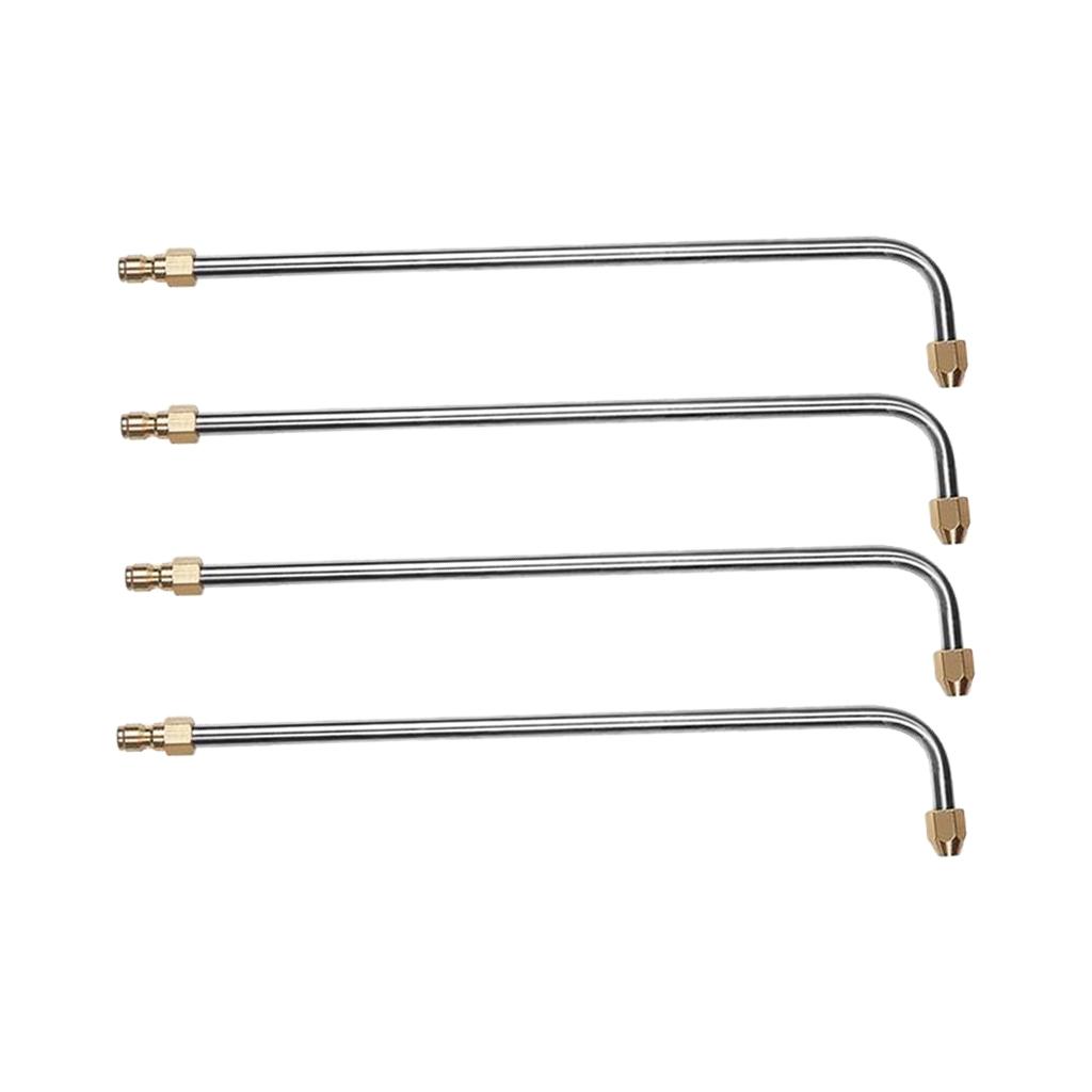 4x90 Độ Áp Lực Vòi Phun Góc Cạnh Lance Mở Rộng 1/4 Phát Hành Nhanh