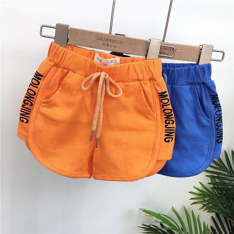 Quần Đùi Cotton 6 Màu Chất Liệu Mềm Mịn Cho Bé Trai Và Bé Gái Từ 8Kg Đến 28Kg - SUMO KIDS