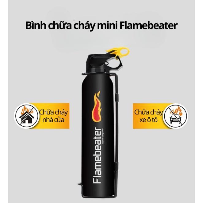 Bình Chữa Cháy Mini Flamebeater - Bình Cứu Hoả Ô Tô Bột ABC 4 BY-416