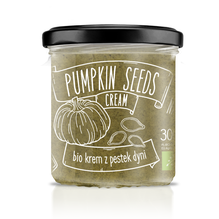 Bơ kem hạt bí hữu cơ 300g Diet Food Organic Bio pumpkin cream