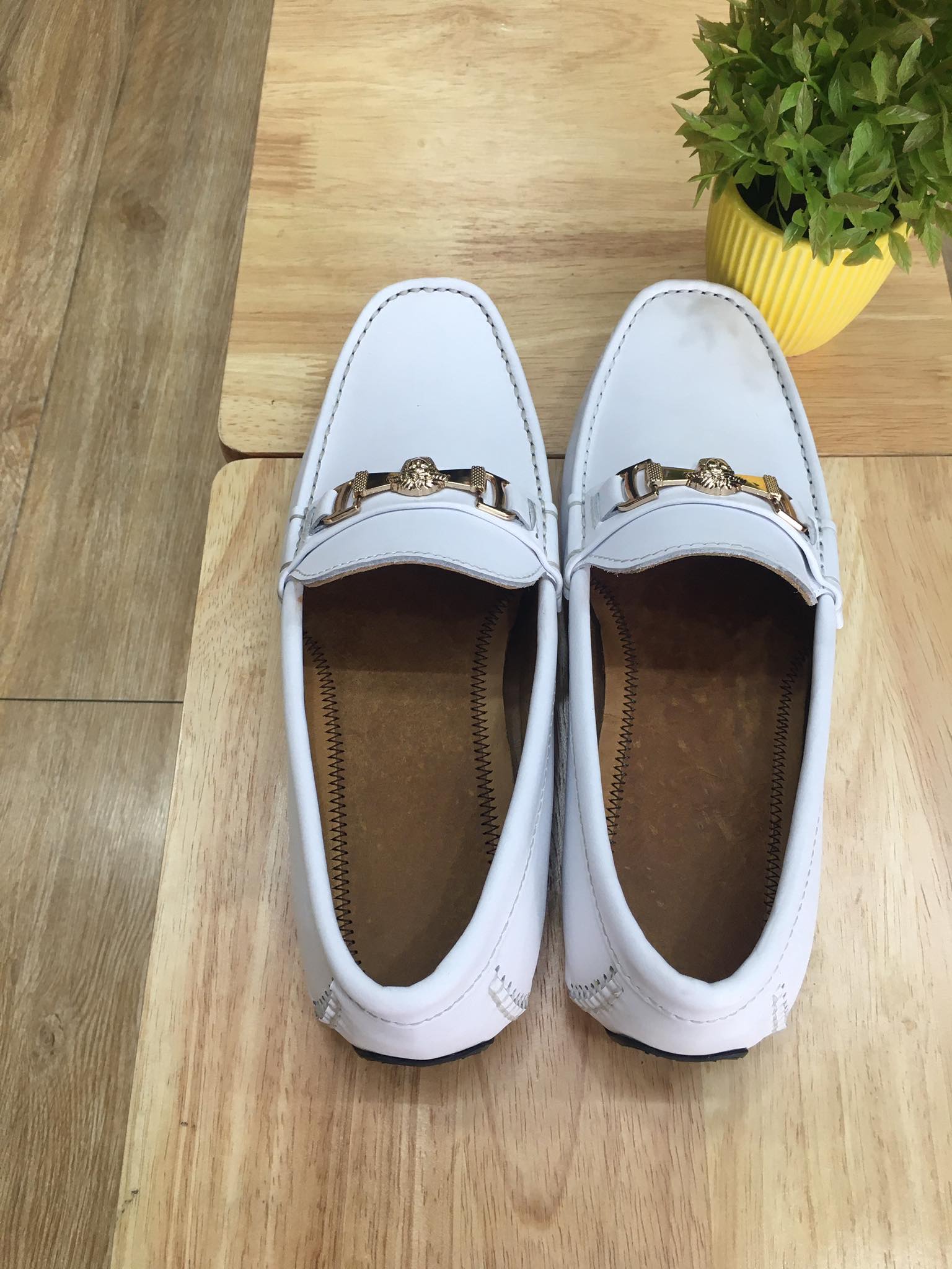 Giày mọi nam trắng - M016