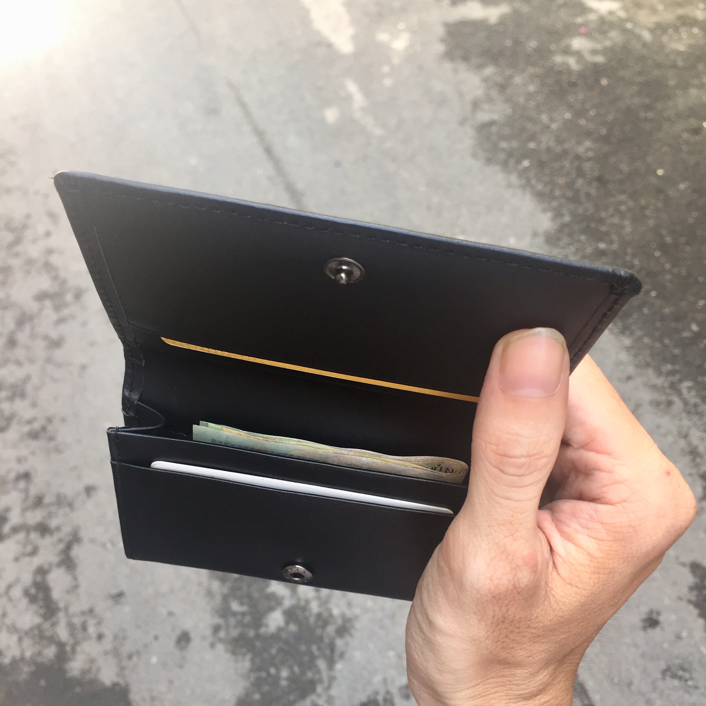 Bóp/ Ví Đựng Thẻ ATM ( Card Holder) Da Bò Cao Cấp, Thiết Kế Tinh Tế, Thời Trang V2 2020 - ORCO (Kích thước 11 cm x 8 cm)