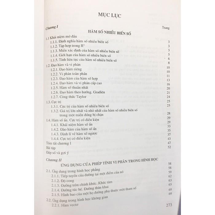 Sách - Toán Học Cao Cấp Tập 3 - Phép Tính Giải Tích Nhiều Biến Số - KHỔ NHỎ - NXB Giáo Dục - HV - ảnh 5