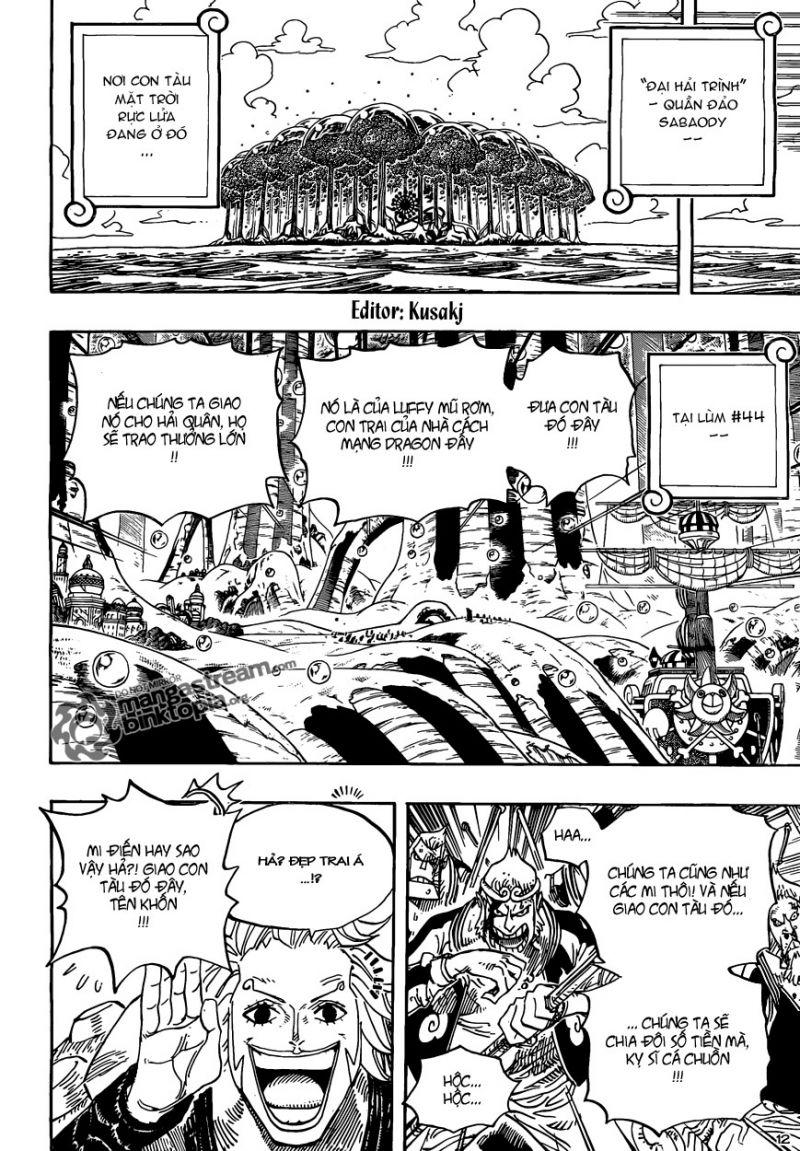 đảo hải tặc - one piece chapter 593 12