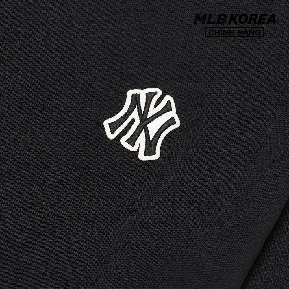 MLB - Áo thun phom suông ngắn tay Checkerboard Back Logo 3ATSM8023