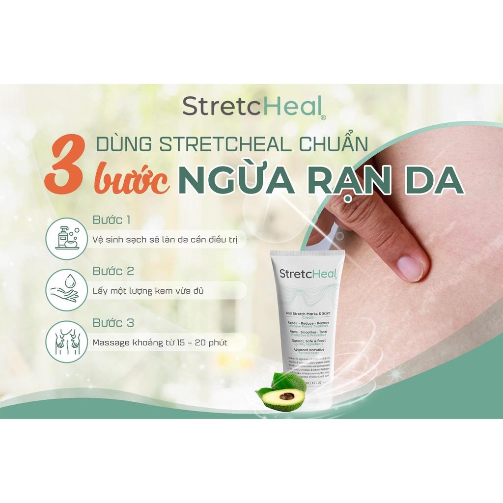 Kem Chống Rạn Da StretcHeal Chính Hãng Made in USA 180ml