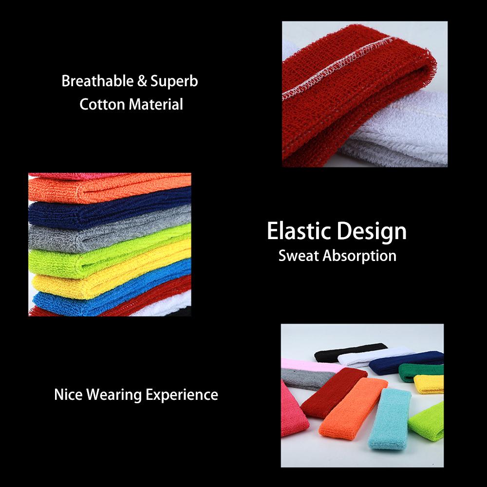 Băng Đô Thể Thao Không Trơn Trượt Thấm Mồ Hôi Đàn Hồi