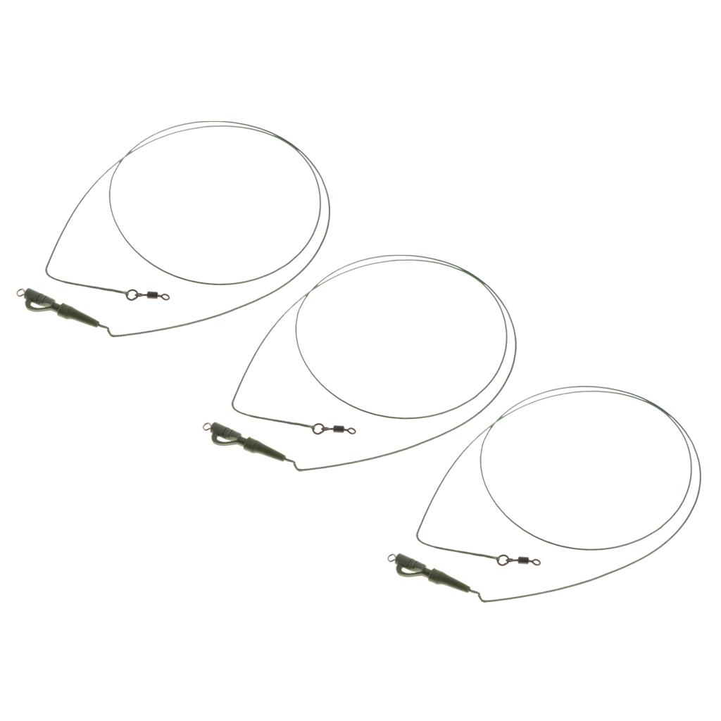 Carp Fishing Hair Rig with Clip Swivel Carp Rig Fishing Tackle 001