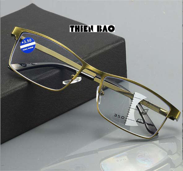 Kính lão thị, kính viễn thị đọc chữ Nam nữ KDM92 toàn viền hợp kim sang trọng  hàng đẹp tròng Nhật chuẩn độ