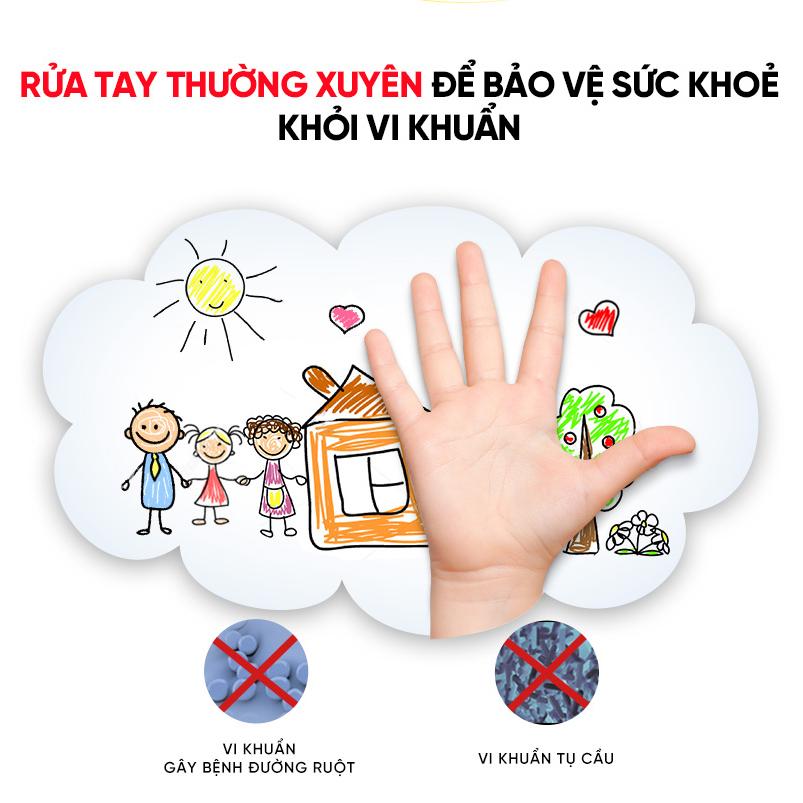 Bọt rửa tay kháng khuẩn Walch dưỡng da tay mềm mịn 280ml