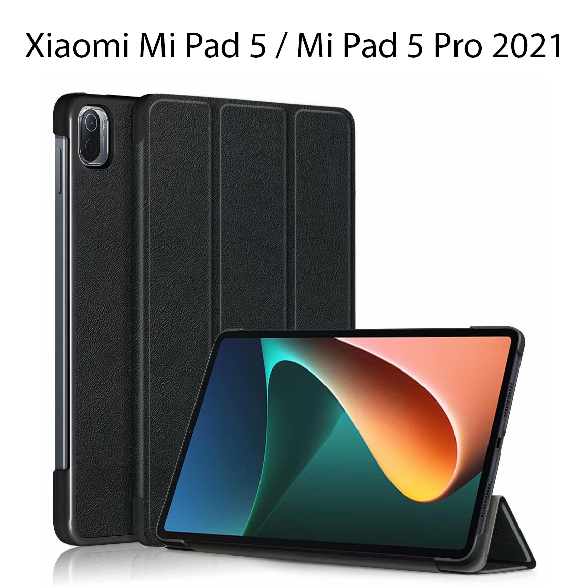 Hình ảnh Bao Da Cover Cho Máy Tính Bảng Xiaomi Mi Pad 5 / Mi Pad 5 Pro 2021 11 Inch Hỗ Trợ Smart Cover Gấp 3