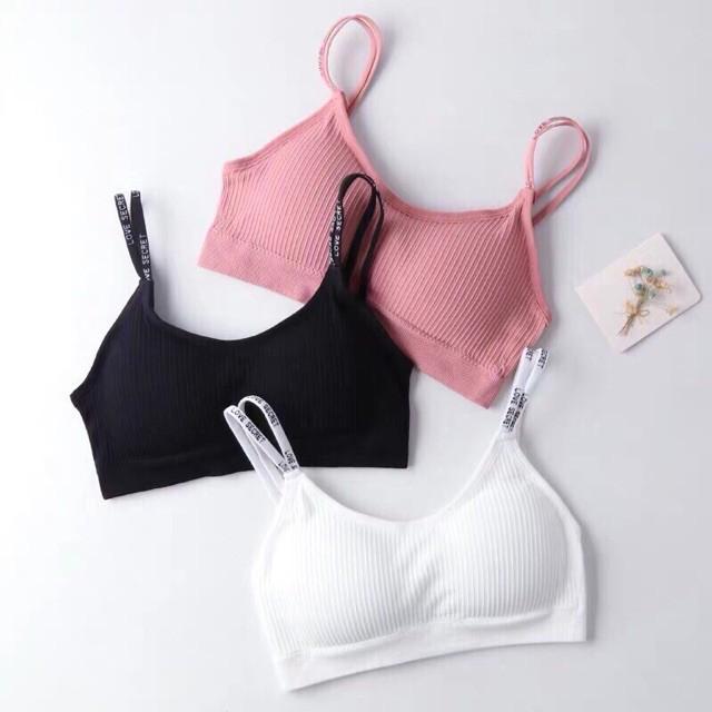 Áo Lót Bra Dây chữ Love nâng ngực hàng bán shop xịn xò