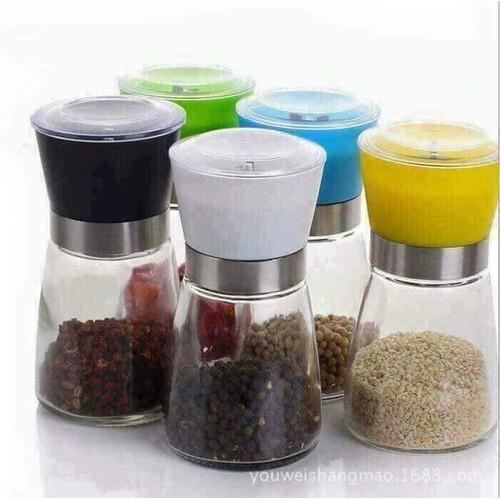 Hũ đựng hạt tiêu,xay hạt tiêu_xay tiêu thủy tinh