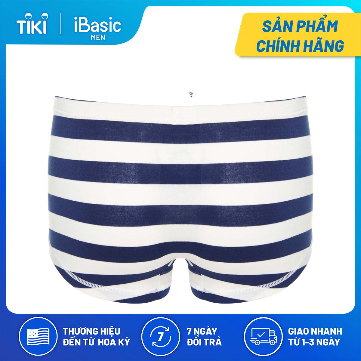 Quần lót nam vải sợi tre bamboo boxer iBasic PANM098