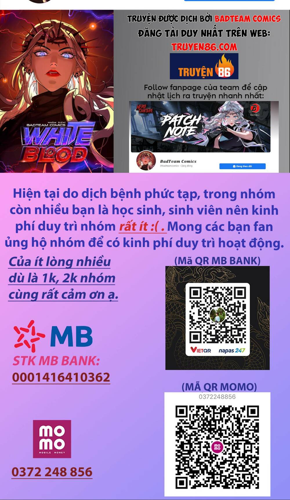 Máu trắng chapter 87 80