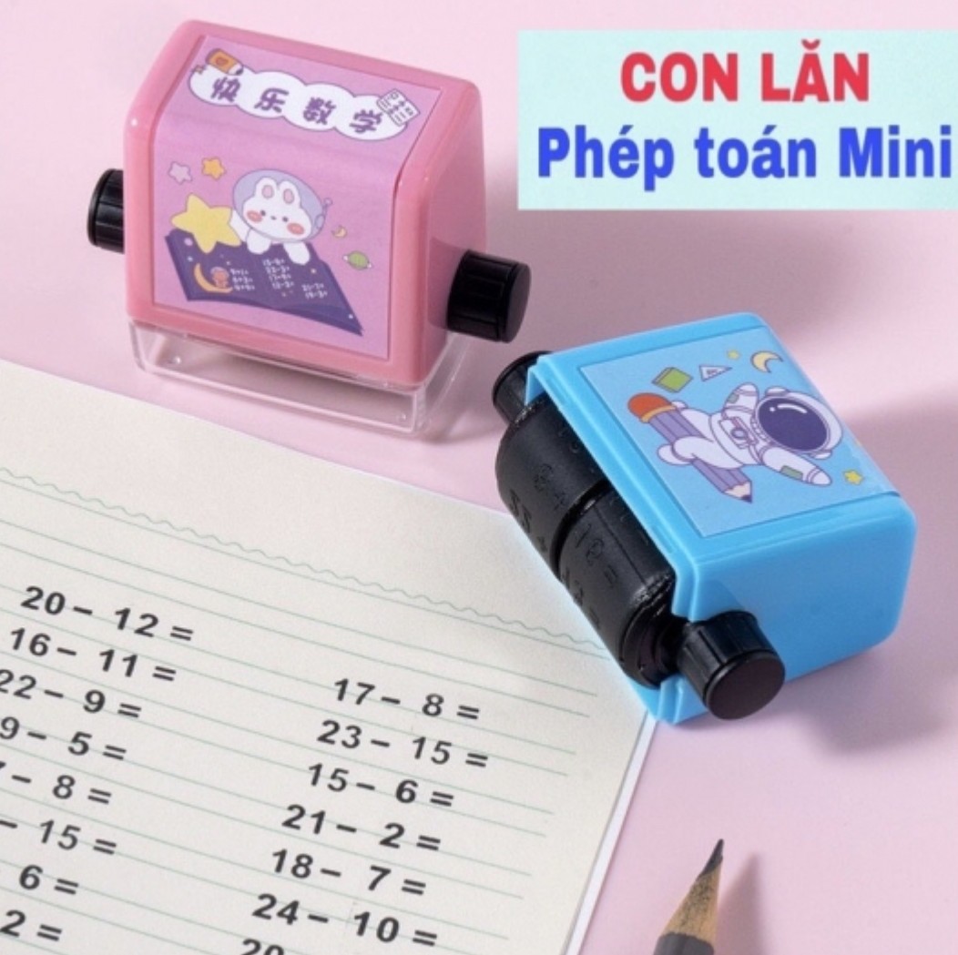 Con lăn tạo phép tính cộng trừ cho bé học tâp, 8.5