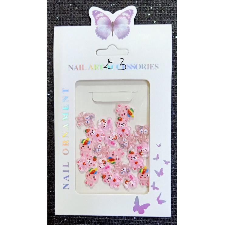 Charm nơ, charm thú đính móng dành cho Nail 25k/1 set